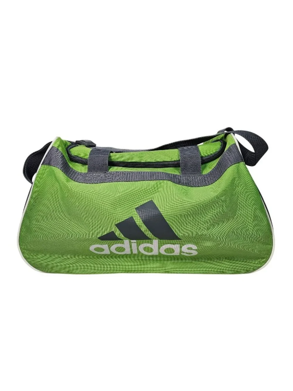Adidas Duffel Gym Bag w/ Adjustable Strap & Zip Closure 17x9x10